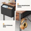 NicBex 32" Computer Desk with 2 Drawers,Small Home Office Writing Desk with Side Bag,Headphone Hook,Work Desk for Living Room,Bedroom,Office - 4 of 4