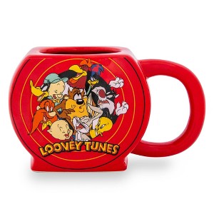Silver Buffalo Looney Tunes "That's All Folks" Sculpted Ceramic Mug | Holds 20 Ounces - 1 of 4
