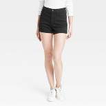 Women's High-Rise Midi Jean Shorts - Universal Thread™
