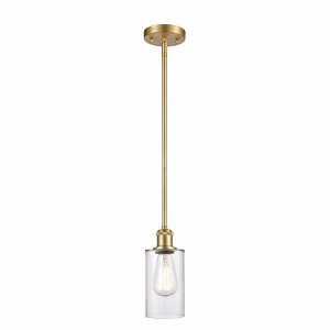 Clymer - 1 Light Mini Pendant In Art Deco Style-10 Inches Tall and 3.88 Inches Wide - 1 of 1
