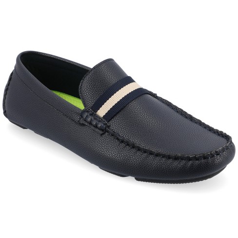 Vance Co. Mens Griffin Tru Comfort Foam Slip-on Driving Loafer, Blue 11 ...