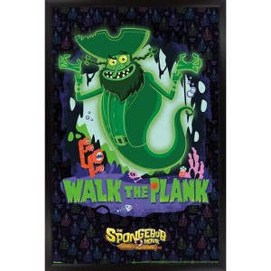 Trends International Nickelodeon The SpongeBob Movie: Search for SquarePants (2025) - Walk The Plank Framed Wall Poster Prints - 1 of 4