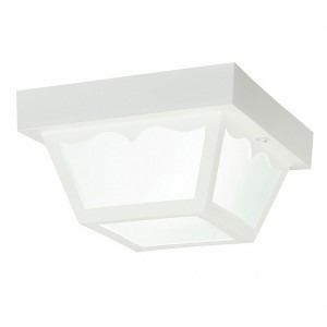 Kichler Lighting Outdoor Plastic Fixtures 1 - Light Chandelier in  White - 1 of 1