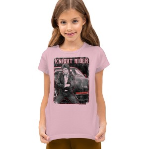 Boys' Short Sleeve Knight Rider Knight And Kitt T-Shirt - 1 of 4