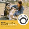 Petbobi 20ft Dog Tie Out Cable Heavy Duty Dog Chain Yard Lead Leash for Large Dogs up to 300lbs, Black - 2 of 4