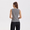 Women's Square Neck Sleeveless Front Bow Tie Closure Vest Top - A New Day™ - 2 of 4