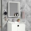 WOWOW 3-Piece Bath Hardware Set with Towel Ring and Towel/Robe Hooks in Stainless Steel - 2 of 4