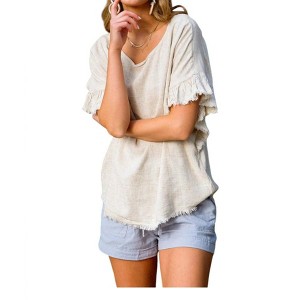 Women's Willa Linen Top - umgee - 1 of 3