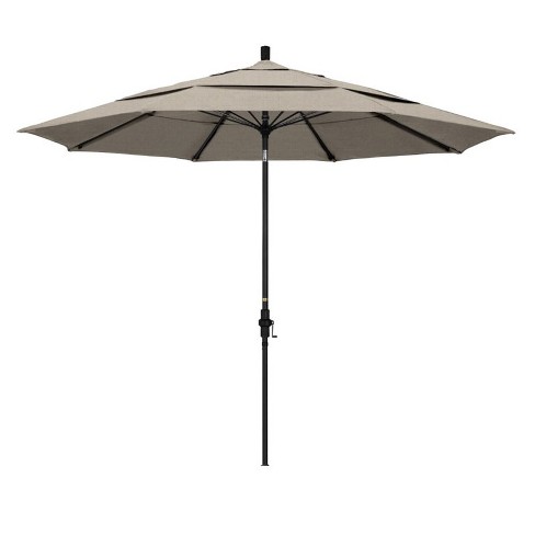 11 Patio Umbrella In Woven Granite California Umbrella Target