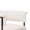 Taylor Cream Performance Linen Dining Chair - 4 of 4