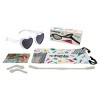 Roshambo Bend-in-Half Flexible Heart Kids Sunglasses | Made in Italy | Polarized UV400 Lens | Carrying Sleeve, Silicone Strap & Ear Locks Included! - 3 of 4