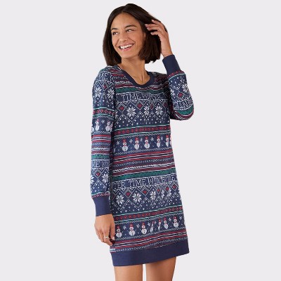 Women's Fair Isle Sleep Shirt - LASCANA