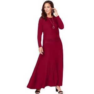 Jessica London 2-Piece Dolman Sleeve Skirt Set - 1 of 4