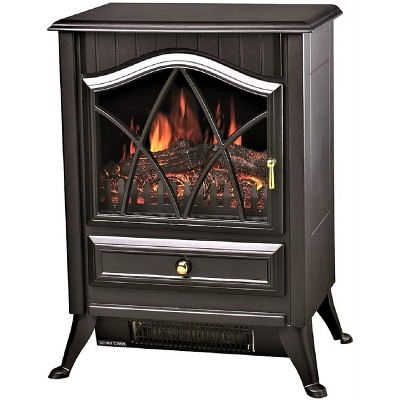 Comfort Glow Ashton Sleek Finish Compact size Electric Heating Stove
