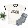 Simply Sage Market Livin' the Mom Life Leopard Ringer Tee - 3 of 4