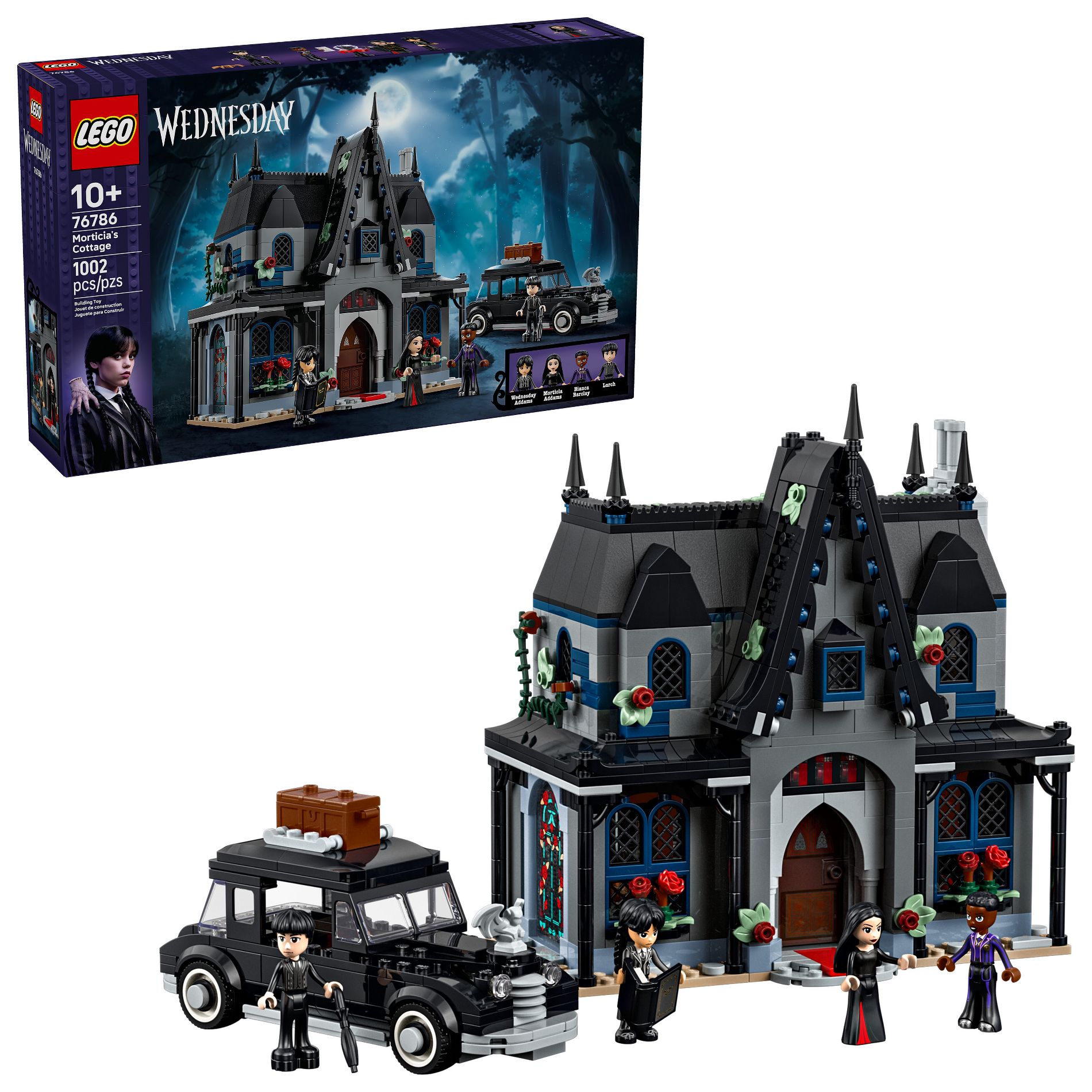LEGO Wednesday Morticia’s Cottage Building Toy 76786