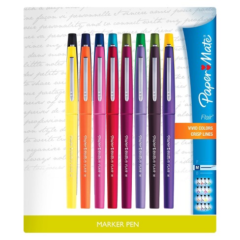 Paper Mate® Flair® Marker Pens, Medium Tip, 16ct - Multicolor Ink : Target