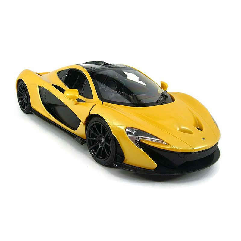 Link Worldwide Ready! Set! Go! 1:14 RC McLaren P1 Sports Car With Lights And Open Doors - Yellow, 2 of 4
