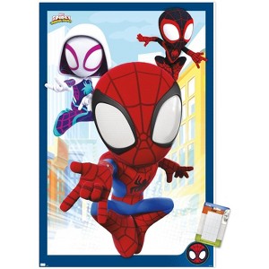 Trends International Marvel Spidey and His Amazing Friends - Group Unframed Wall Poster Prints - 1 of 4