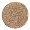 bali & pari Wickham Seagrass Ottoman Footstool Natural Brown - image 4 of 4