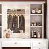 TIRAMISUBEST Vanity Desk with LED Lighted Mirror, Makeup Vanity with 11 Drawers, 3 Color Lighting, Hidden Wiring, Dressing Table Vanity Table - 3 of 4