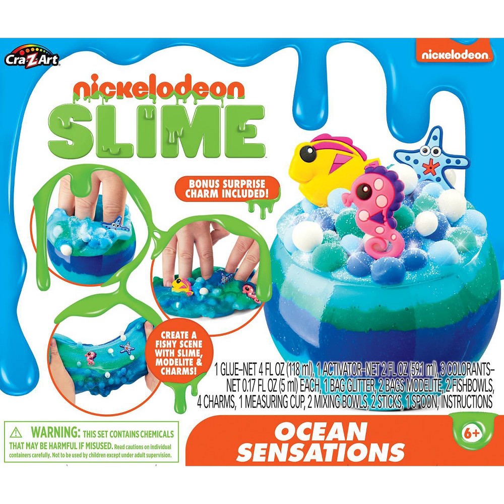 Nickelodeon Ocean Sensations Slime Kit by Cra-Z-Art was $12.99 now $6.99 (46.0% off)