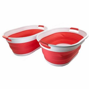 SAMMART 39L (10.3 gallons) Collapsible Plastic Laundry Basket - 1 of 4