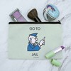Monopoly Go To Jail Makeup Cosmetic Bag Organizer Pouch - 2 of 4
