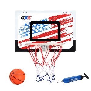 GSE Over-The-Door Basketball Hoop with Basketball & Pump for Office & Home - 1 of 4