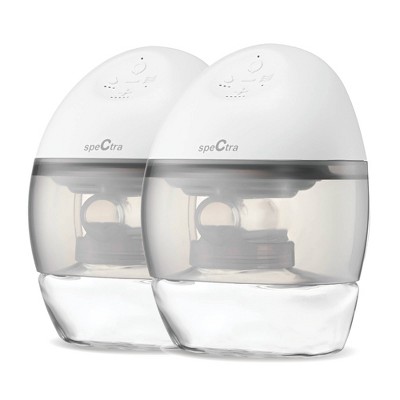 Image of Spectra Premier Wearable Electric Breast Pump - Light Gray