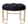 Glam Velvet Oval Bench - Olivia & May - image 3 of 4