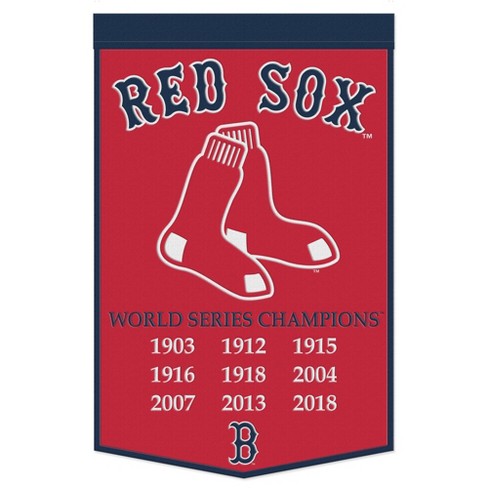 Boston Red Sox 2018 World Series Champions Patch