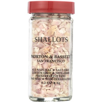Morton & Bassett Shallots - 3 pack, 0.2 oz