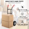 Heavy Duty Hand Truck with Handle, 440lbs Loading Capacity with Folding Bottom Panel & All-Terrain Rubber Wheels for Warehouse, Supermarket, Garage - 2 of 4