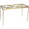 Rosalia Butterfly Desk - FOX2588 - Gold/Clear - Safavieh Couture - 3 of 4