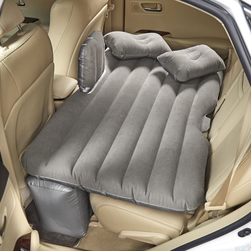 The Lakeside Collection On-The-Road Car Air Mattress with Pump and Necessary Care Accessories, 5 of 9