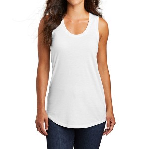 Mafoose Women’s Soft and Stylish Perfect Tri Racerback Workout Tank Top - 1 of 4