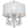 Crystorama Lighting Othello 3 - Light Chandelier in  Polished Chrome - 2 of 4