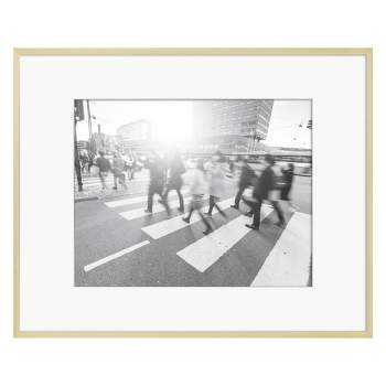 Thin Metal Matted Gallery Frame Gold - Threshold™