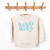 The Juniper Shop Mama's Girl Flower Toddler Sweatshirt - 2 of 4