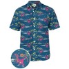 Tipsy Elves Men's Hawaiian Shirts - Funny Casual Beach Summer Shirts for Men - 2 of 4