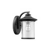 Chloe Lighting Liam Transitional 1 Light Black Outdoor Wall Sconce 10" Height - 2 of 2