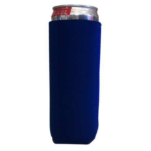 Neoprene 12 Ounce Slim Can Cooler Navy : Target