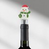 Unique Bargains Gingerbread Man Bottle Stopper Zinc Alloy ABS Silicone 1 Pc - 2 of 3