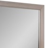 Royal Hampton Dresser Mirror, Beveled Glass, White Solid Wood Frame, 36x40 - 3 of 4