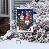 Briarwood Lane Winter Garden Flag 12x18 For Outdoor Warm Wishes Gnomes For Winter Garden Flag Flags For Outside - 4 of 4