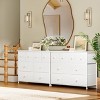 WOWLIVE 8-Drawer Dresser with Fabric Storage, Chest of Drawers for Bedroom - 3 of 4