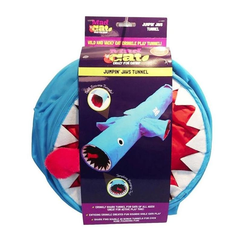 Mad Cat Jumpin' Jaws Tunnel Toy, 1 of 4