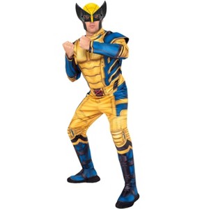 HalloweenCostumes.com Men's Wolverine Deluxe Halloween Costume – Deadpool 3 Edition | Official Marvel Costume - 1 of 4