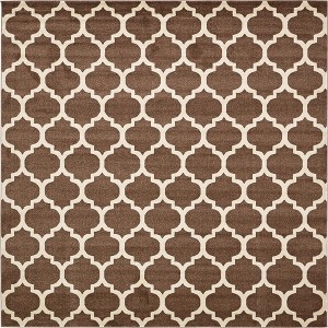 Unique Loom Trellis Philadelphia Geometric Indoor Woven Area Rug - 1 of 4